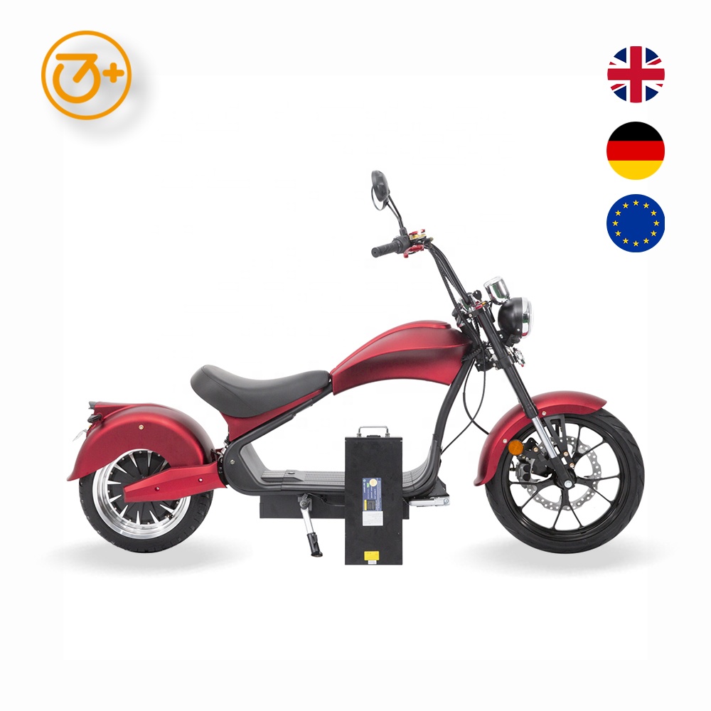 2023 Новый 45 км/ч Чоппер EEC толстые шины электрический скутер Citycoco мотоцикл MH3 3000 Вт 75 км