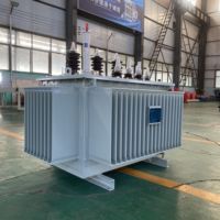 Transformateur de puissance immergé dans l'huile de haute qualité Série S11 315 kVA 10 kV, équipement électrique triphasé