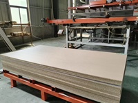 Panneau de particules mélaminé de haute qualité, panneau mélaminé 2440*1220mm, panneau de particules mélaminé pour meubles et armoires