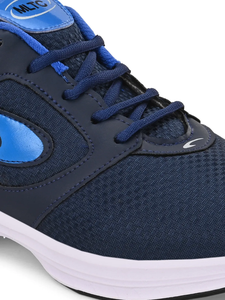Chaussures de sport en dentelle bleu-noir, légères, respirantes, pour le cricket et la course à pied, antidérapantes, confortables, été comme hiver - Product Image 2