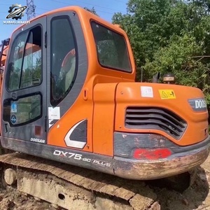 Excavatrice d'occasion Doosan Dx75 de 7,5 tonnes, excavatrice d'occasion dotée de performances mécaniques puissantes - Product Image 3