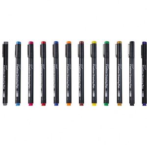Set of 12 Fine Point <b>Colored</b> <b>Pens</b> Markers and Fineliner <b>Pen</b> for Planner Art Drawing Note Taking and Calendar-Packaged Loosely - Product Image 3