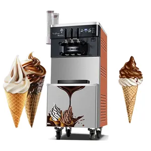 CHANGTIAN commercial soft soya ice cream machine vending machine ice cream coins soft carpigiani italy