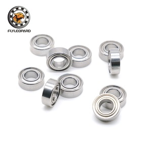 Roulements à billes en acier inoxydable Flyleopard S687ZZ 7x14x3.5mm avec joints intégrés pour applications à haute vitesse - Product Image 3