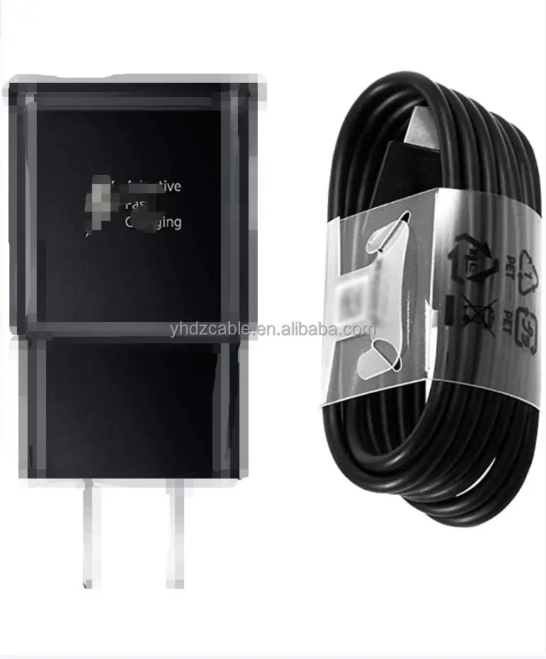 Bộ Sạc USB Cho Samsung S10 S8 Sạc Nhanh USB Du Lịch EU US Cắm 2A Bộ Sạc Nhanh Loại C Cáp Đặt Khối Sạc Điện Thoại