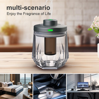 2025 USB diffuseur de parfum sans fil Portable 10ml distributeur d'huile essentielle Mini verre anhydre Rechargeable sans eau