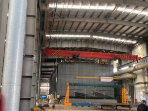 Carro de Transferencia para Línea de Galvanizado en Caliente Controlado por PLC+Pantalla Táctil WEDONE, Carro Guiado por Rieles de Alta Resistencia, 1 Año de Garantía para Zinc - Product Image 5