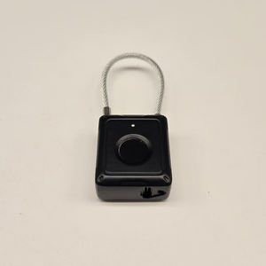 मिश्र धातु सेल्फ-सर्विस स्टोरेज स्मार्ट डोर लॉक फिंगरप्रिंट लॉक बिना चोरी विरोधी वाटरप्रूफ स्मार्ट फिंगरप्रिंट पैडलॉक ओवरलॉक कुंजी - Product Image 3