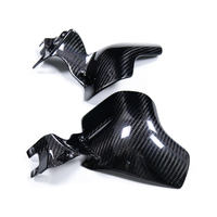 AKOSO Deflector de Aire y Calor de Fibra de Carbono para Harley Davidson Softail Low Rider S ST FXST FLHCS 2018-2025