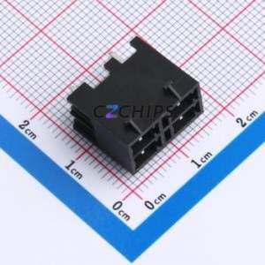 DB2EVHBG-3.5-2*2P-BK Plug-in Terminal Block Through hole,P=3.5mm Connector Board-to-Board / Socket Closed Snap Fixing 2x2P 3.5mm - Product Image 1