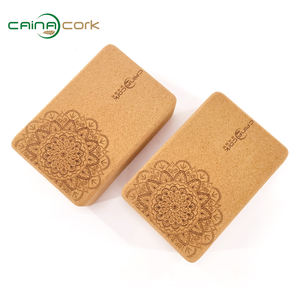 <span class=keywords><strong>CAINA</strong></span> CORK Venta caliente corcho orgánico Yoga ladrillo 3*6*9 4*6*9 pulgadas corcho Natural Yoga bloques de alta densidad antideslizante - Product Image 4