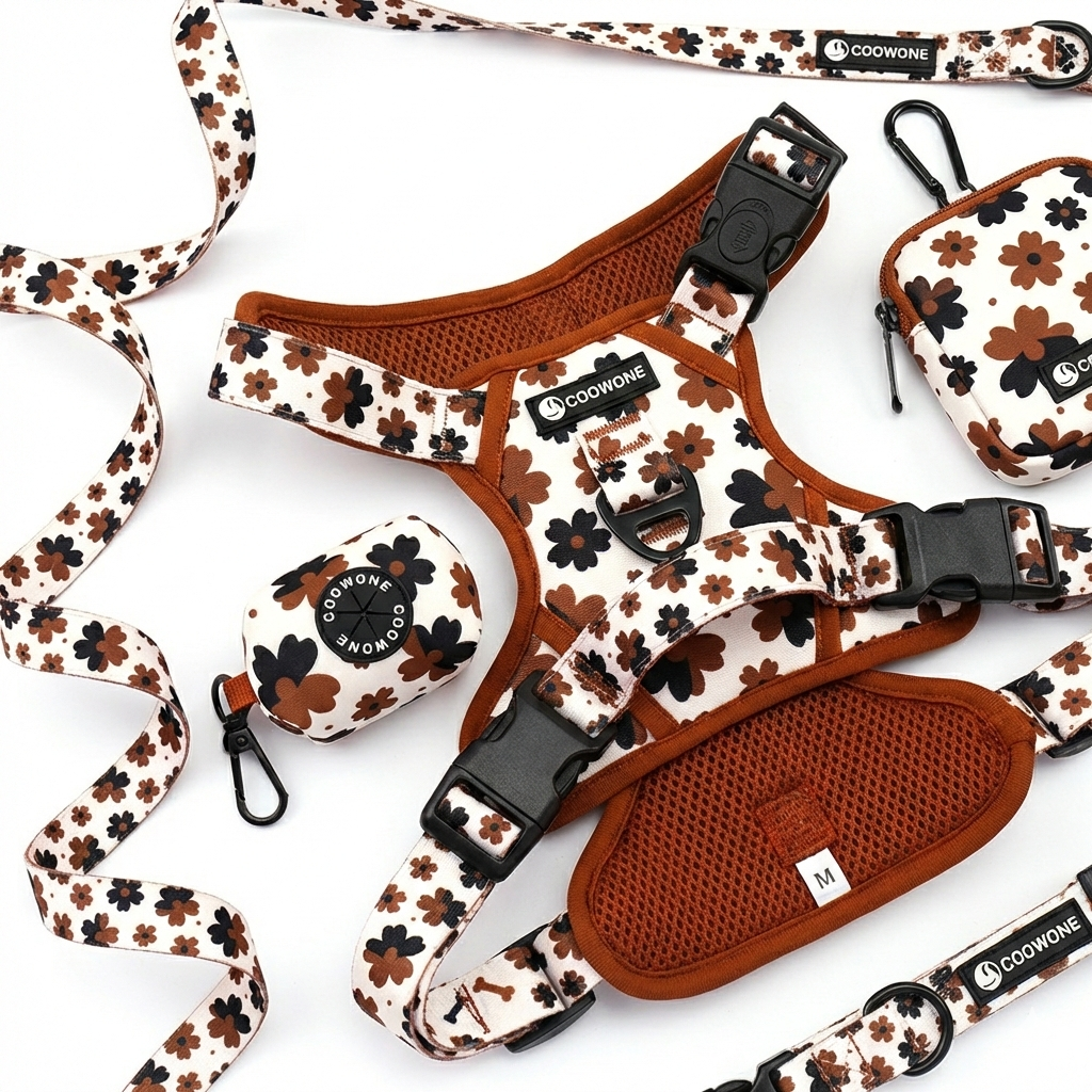 Brown no pull harness