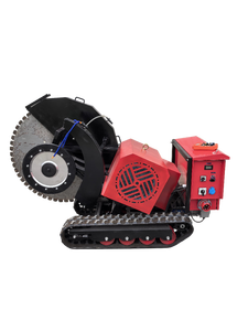 Scie à plancher électrique industrielle 2025 380V 22KW pour la coupe de béton et de route avec moteur sans balais et profondeur de coupe de 500mm - Product Image 6