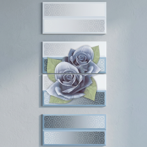 Carreaux muraux en céramique aspect marbre gris carrara 300x600mm 12x24 Digital Glazed Glossy pour salle de bain à bas prix - Product Image 2