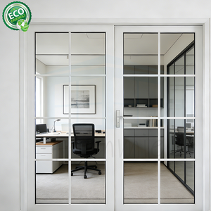 Porte patio française en aluminium Hong Kong Hommie, porte à double battant asymétrique - Product Image 6