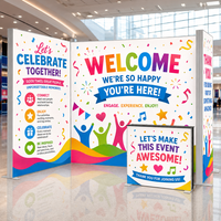 Affichage LED Équilibré et Attrayant pour Centres Commerciaux – Graphique Rétroéclairé Professionnel Résistant à la Décoloration, Idéal pour les Espaces Commerciaux