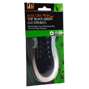 Base Oren Top Noir Vert Coupe 41 Classe de sécurité électrostatique A S3 SRC Vêtements de travail de sécurité - Product Image 2