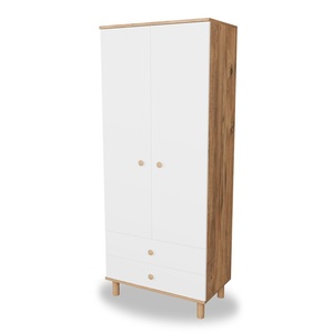 Archivador de Oficina Moderno, Duradero y Ecológico de 2 Puertas y 2 Cajones para Dormitorio Infantil y Uso en Hoteles - Product Image 3