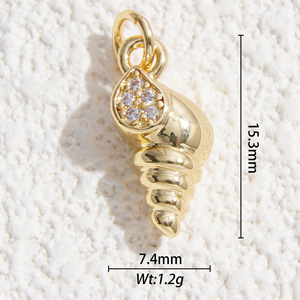 Copper Alloy Animal Charms Enamel Pendant DIY Jewelry Accessories Unisex Fashion Pendants - Product Image 2