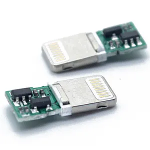 C Type Pd Lightning Otg PCB Connector 8 Pin 8P 8pin Mobile Phone Male Connector Lightning