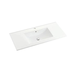 Medyag Lavabo en céramique à bon prix Lavabo de salle de bain moderne Lavabo à main blanc émaillé - Product Image 2