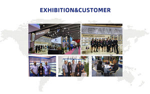 Penyangga Rak Logam Besi Kaca dengan Struktur Penjepit T Sistem Pengukuran Metrik - Product Image 5