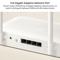 Routeurs sans fil 5G originaux Xiao Mi AX1500, amplificateur de signal indépendant à 4 canaux, WiFi 6 double bande, POE, prise US intérieure