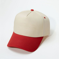 Gorras Snapback de 5 Paneles Personalizadas, Gorras de Béisbol de Dos Tonos, Gorras de Golf de Dos Tonos con Logotipo Personalizado en Color de Contraste