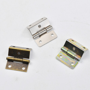 Charnière de type H de style chinois 25 mm x 14 mm en fer à montage en surface, antirouille, quincaillerie pour meubles - Product Image 3