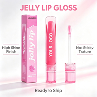Produits en stock, gloss à lèvres liquide hydratant vegan à effet repulpant longue durée, logo personnalisé, faible MOQ, livraison rapide