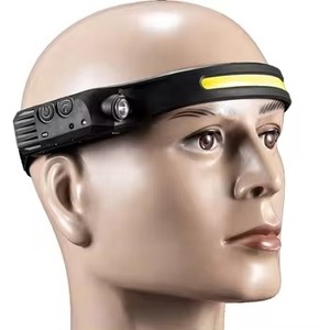 Có thể sạc lại đèn pha cho trán, đầu đèn LED có thể sạc lại không thấm nước đầu ánh sáng đèn pin cho săn bắn, đi bộ đường dài - Product Image 3