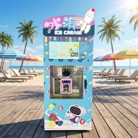 Machine à glace molle à trois saveurs, modèle le plus vendu