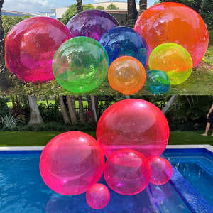 Oso Inflable Navideño para Exteriores <span class=keywords><strong>en</strong></span> Oferta, Adorable Muñeco Decorativo de Goma, Oso de Peluche Transparente de PVC - Product Image 5