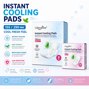 Toalla de Algodón Orgánico Súper Absorbente para el Cuidado de la Piel, Toalla Sanitaria Larga Maxi para Mujeres, Toalla Sanitaria Premium - Product Image 3