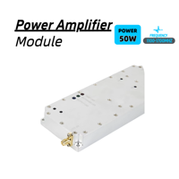 Módulo Amplificador de Potencia RF GaN de 50W, GPS L1 L2 1100-1700MHz, Anti-FPV para Defensa de Drones C-UAS, Contramedidas de Señal de Navegación