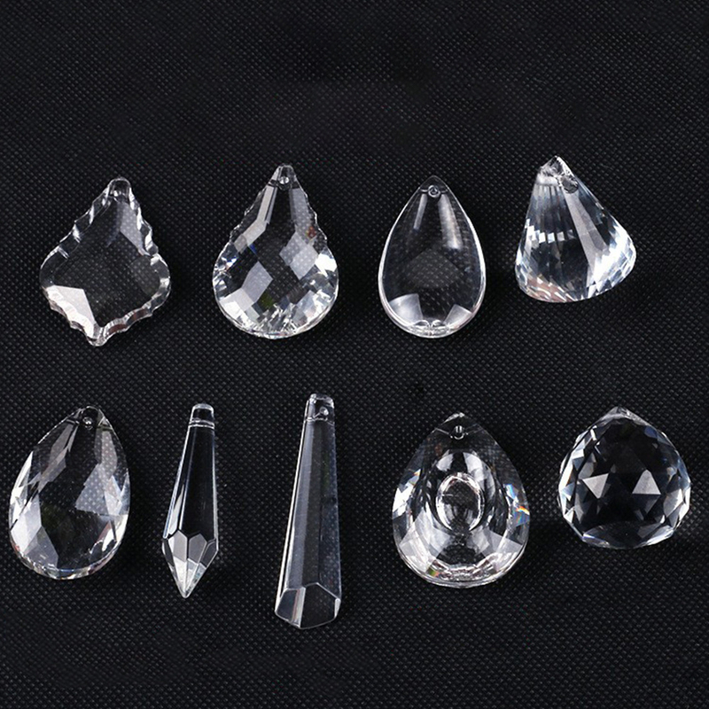 Machine Cut Crystal Chandelier Pendelogue Curtain