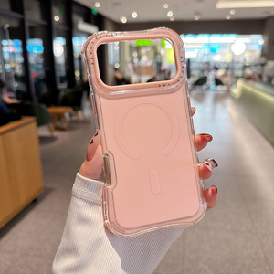 Ốp điện thoại BEAUTYLINE 3 trong <span class=keywords><strong>1</strong></span> từ tính, mẫu mới 2025, có thể tùy chỉnh, chống rơi, dành cho nữ, dành cho iPhone 13 14 15 16 17 Pro Max - Product Image 3