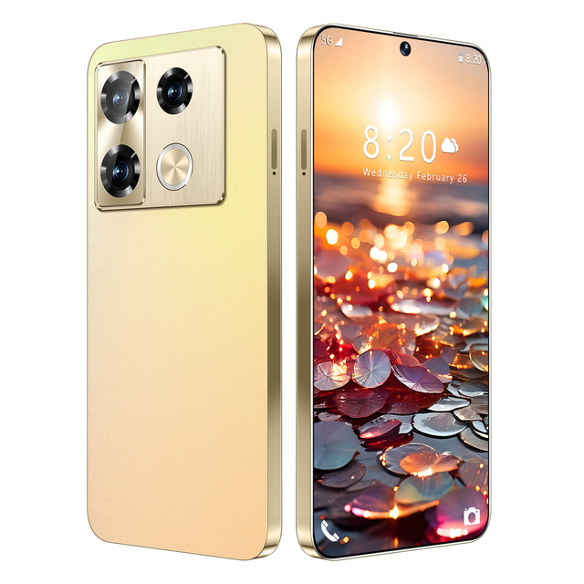 For for Note 40 Pro Smartphone 7.3 Inch HD Display Octa Core CPU 16GB RAM+1TB Storage 8000mAh Battery LTE French