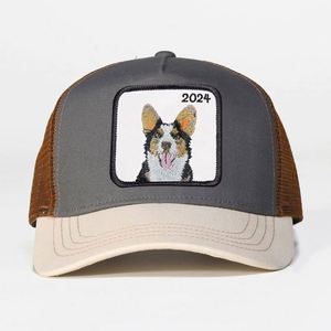 Gorra deportiva OEM personalizada de 5 paneles con visera precurvada, malla y cierre a presión, estilo hip hop para exteriores, 100% algodón, venta al por mayor, rendimiento bordado en 3D - Product Image 2