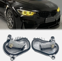 Feux avant LED jaunes 63117493227 63117493228 pour voiture, module de feux de jour Angel Eyes pour BMW F32 F36 version basse 2015-2019