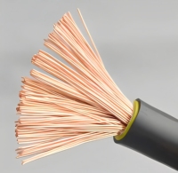 Câble électrique industriel YUWAN YJV3*10+1*6 450V basse tension, 3 conducteurs en cuivre toronné nu, gaine PVC, pour bâtiment et alimentation industrielle, ignifuge