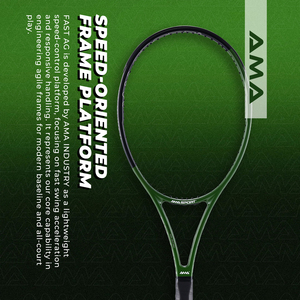 Ensemble <span class=keywords><strong>de</strong></span> raquettes <span class=keywords><strong>de</strong></span> <span class=keywords><strong>tennis</strong></span> en graphite PA légères avec logo personnalisé OEM <span class=keywords><strong>et</strong></span> balles <span class=keywords><strong>de</strong></span> <span class=keywords><strong>tennis</strong></span>, qualité professionnelle - Product Image 3