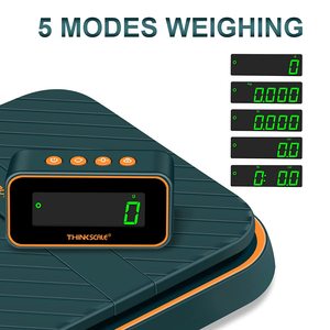 Nouvelle balance de plate-forme numérique en acier robuste de conception balances d'expédition d'étalonnage facile pour un usage domestique capacité de 40kg affichage LED LCD - Product Image 4