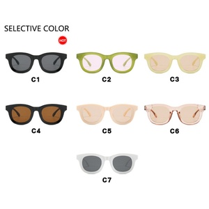 Gafas de Sol Redondas Mint Manbo Wind Senior Sense, con Logotipo Personalizado <span class=keywords><strong>Vogue</strong></span>, Protección UV, Color Caramelo, Estilo <span class=keywords><strong>Y2K</strong></span> - Product Image 3