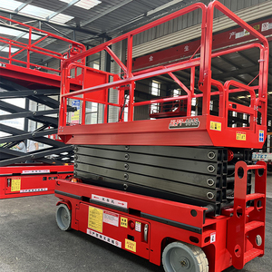 Plataforma Elevadora de Tijera Hidráulica Eléctrica Autopropulsada de <span class=keywords><strong>3m</strong></span> 6m 8m 10m 12m 14m 16m 18m para Construcción y Trabajos Aéreos - Product Image 4