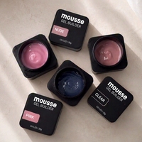 MyBeautyNails Gel d'extension d'ongles BIAB sans HEMA ni TPO, à faible chaleur, Gel dur effet gelée, Gel de construction, Gel mousse, Gel de sculpture