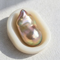 Perles baroques d'eau douce naturelles de qualité AAAA, 13-25 mm, blanches, multicolores, violettes, grandes, irrégulières, sans trou, pour la fabrication de bijoux