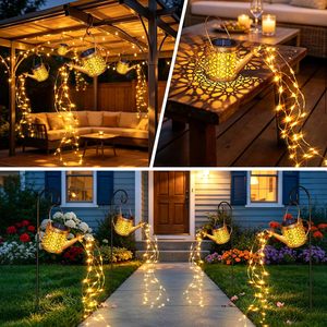 Lámpara de Jardín LED Solar con Logotipo Personalizado, Linterna de Riego Solar, Resistente al Agua IP65, Cuerpo de Hierro, Portátil, Alimentada por Energía Solar - Product Image 6