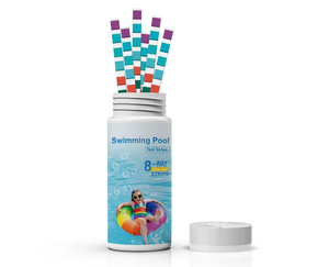 Tiras de Teste de Água para Spa, Banheira de Hidromassagem e Piscina 8 em 1, Teste Rápido de Qualidade da Água para pH, Sal e Dureza - Product Image 5