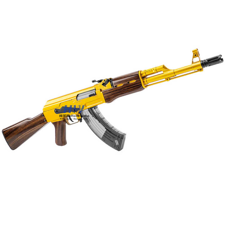 Golden AKM 47 Gel Blasters Toy Guns For Boys Soft Bullet Electric 